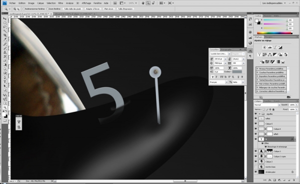 Creation of The torture of the watch: Step 8